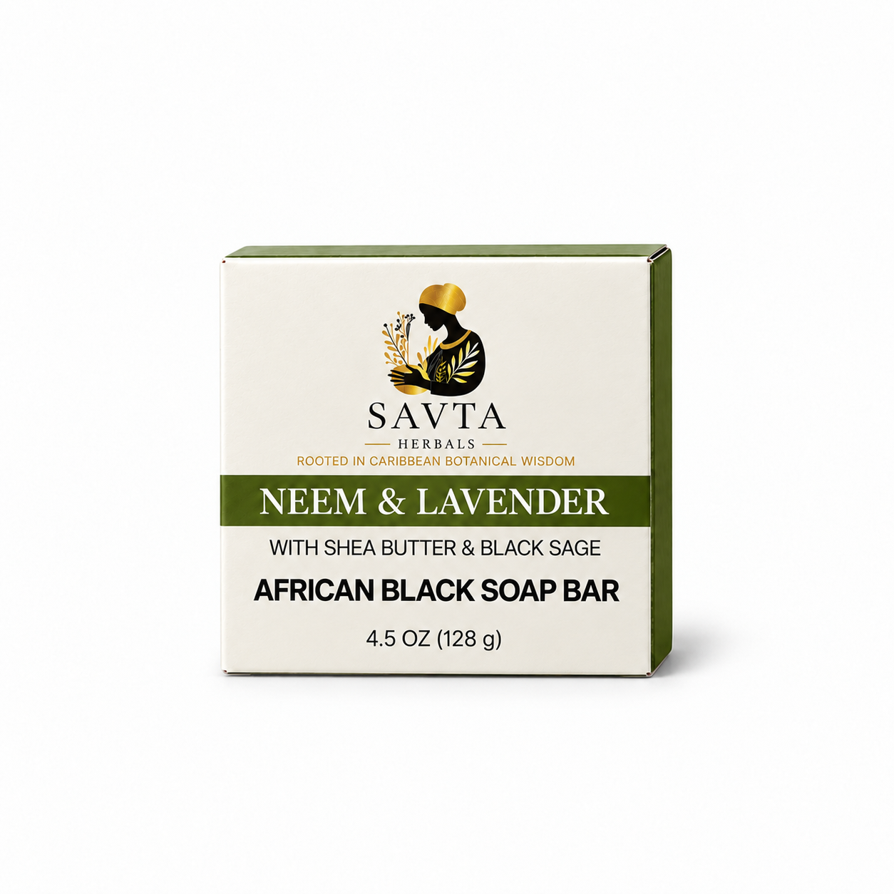 Neem & Lavender African Black Soap Bar