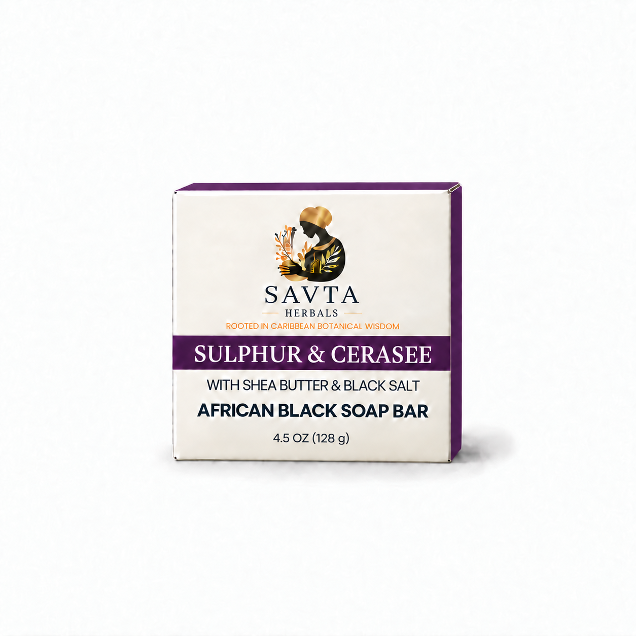 Sulphur & Cerasee African Black Soap Bar