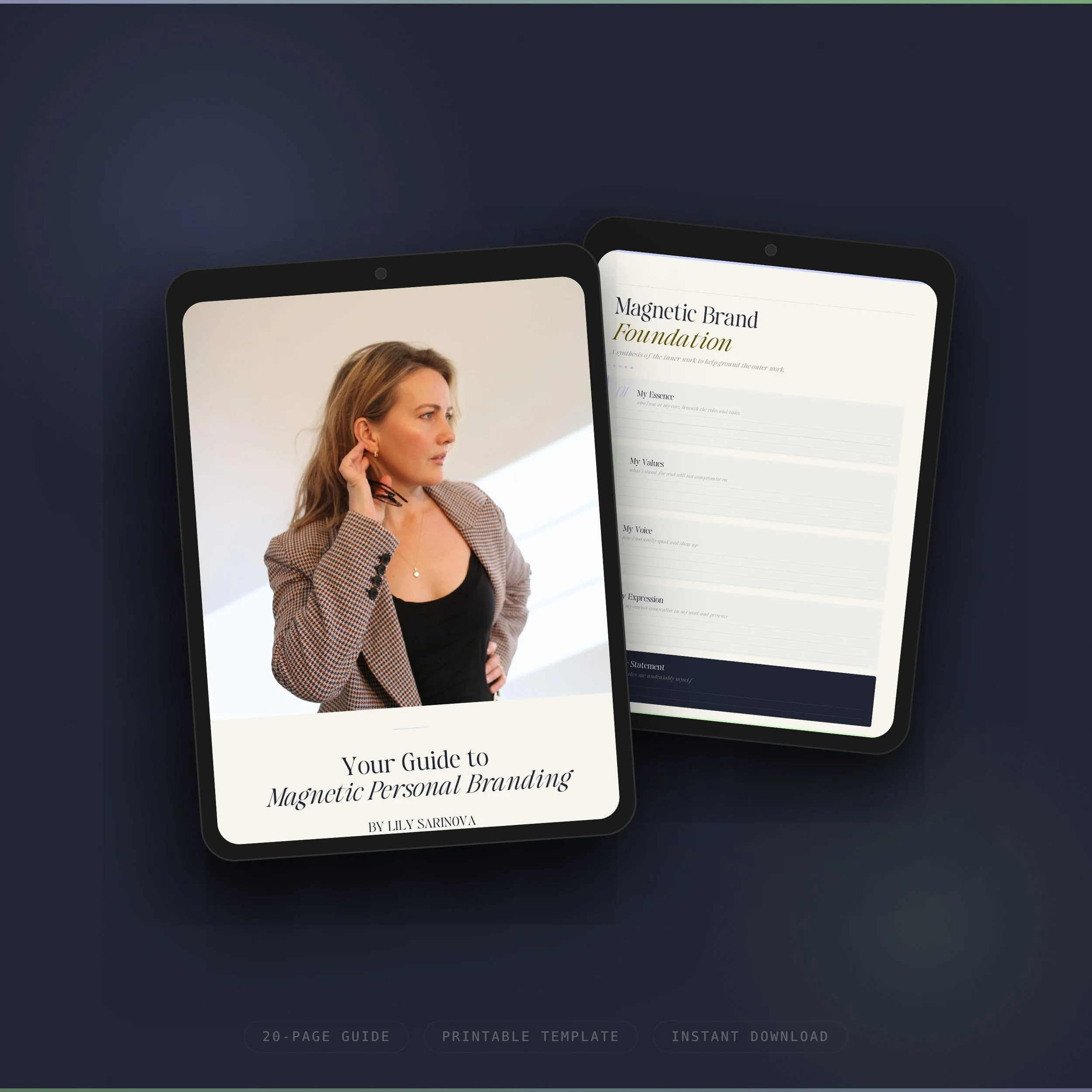 Magnetic Personal Brand Guide + Template Bundle