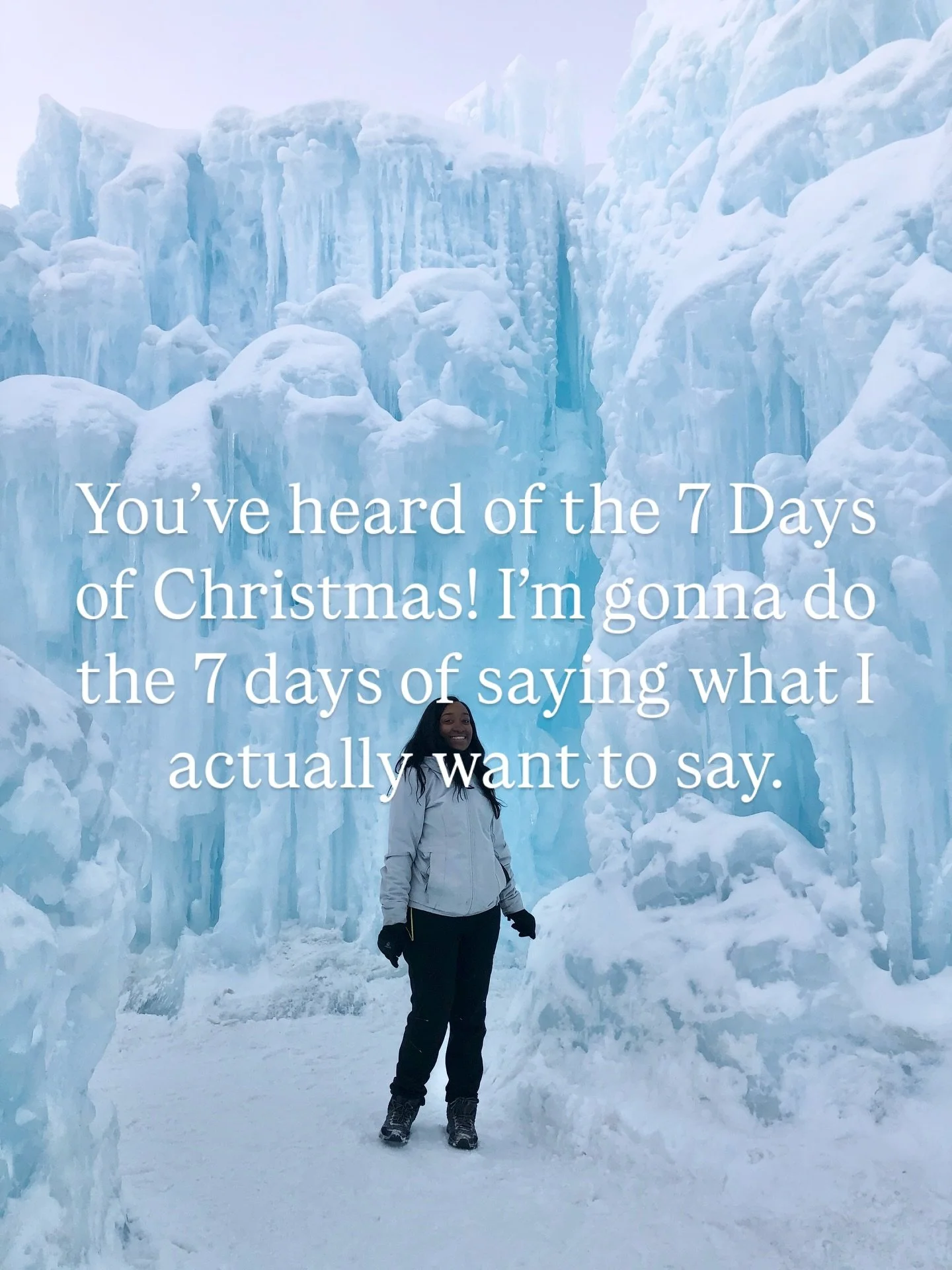 I also reserve the right to quit day 5 if I want because exposure doesn&rsquo;t mean overriding. 🙄 

If you&rsquo;re curious how this experiment goes, or you&rsquo;re also trying to unlearn &lsquo;I must edit myself to be safe&rsquo;, you can follow