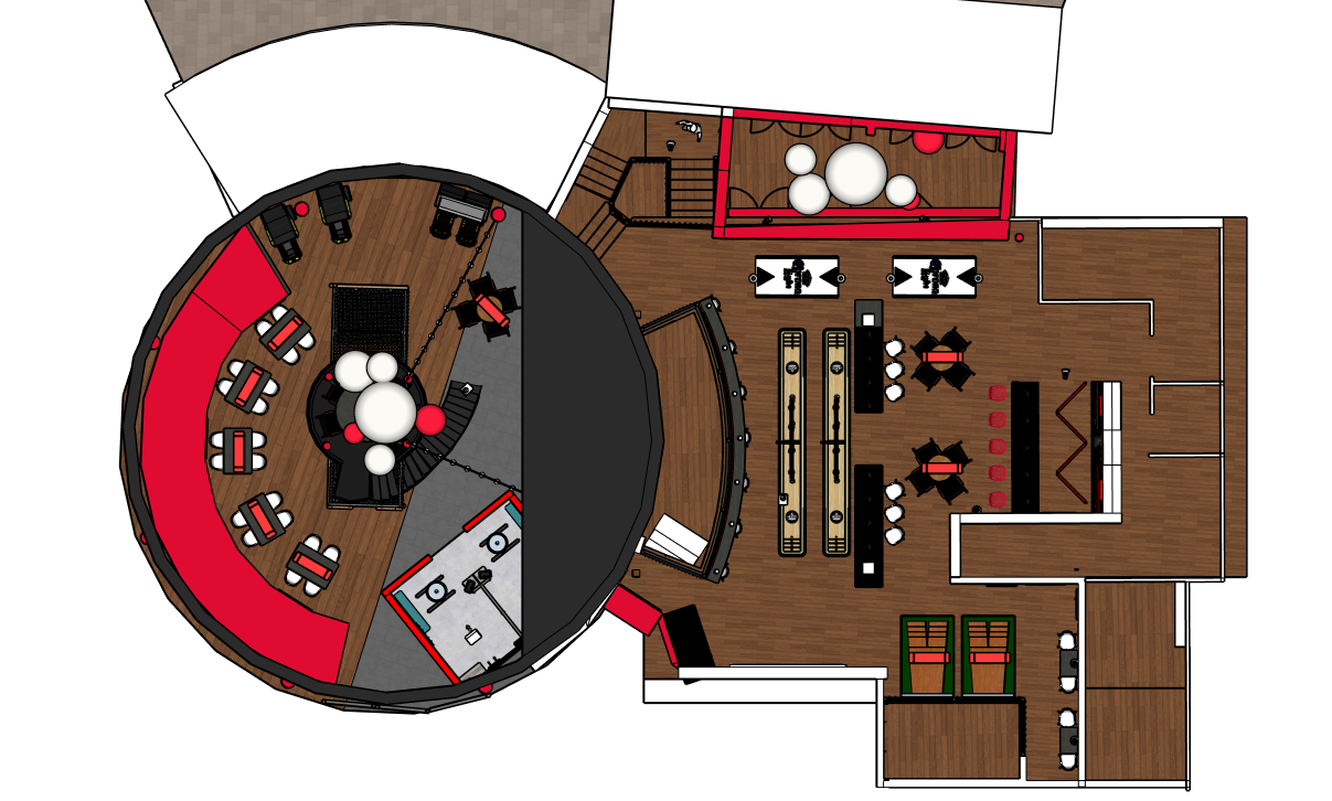 Rumble Rooms-Plan Grnd flr
