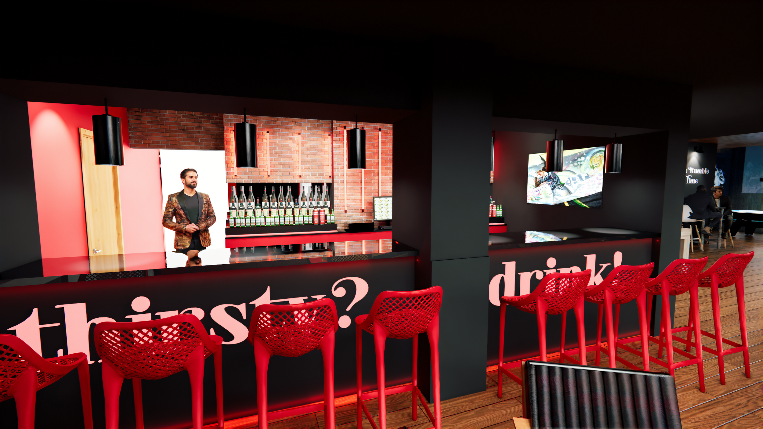 Rumble Rooms-Reception