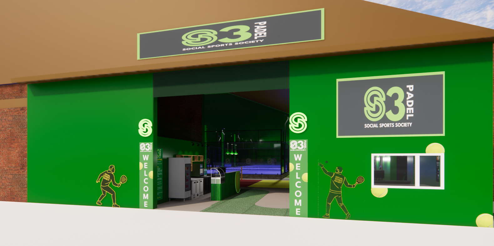S3 Padel-Entrance