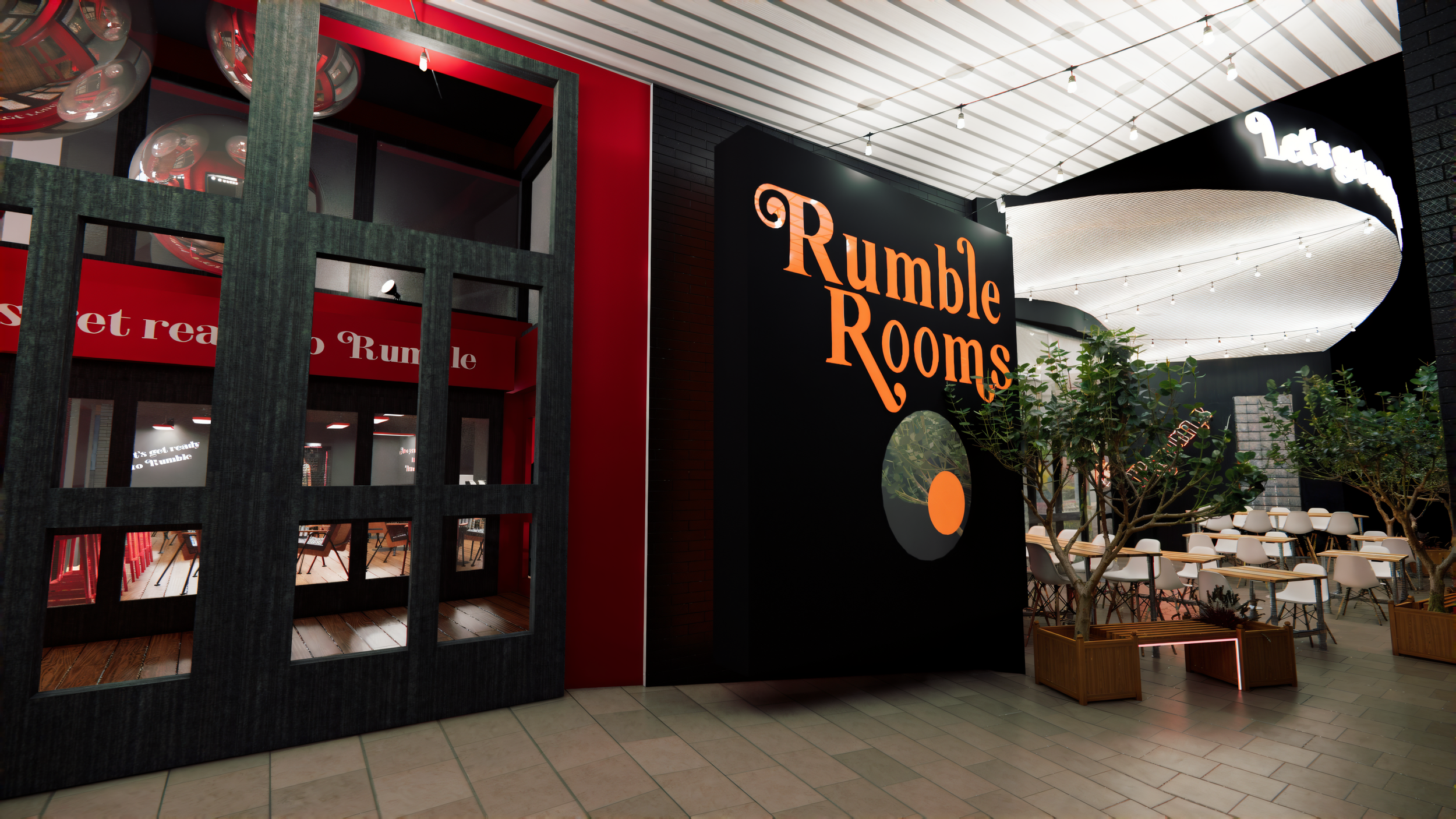Rumble Rooms-Frontage