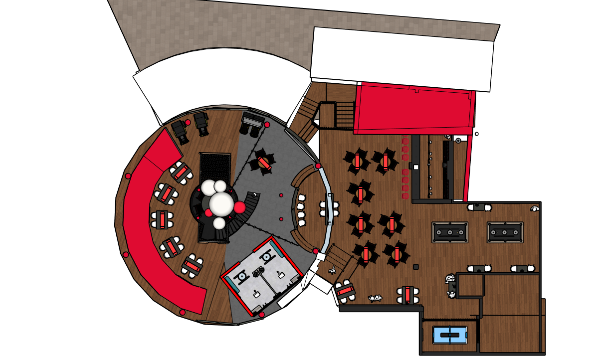 Rumble Rooms-Plan 1st flr