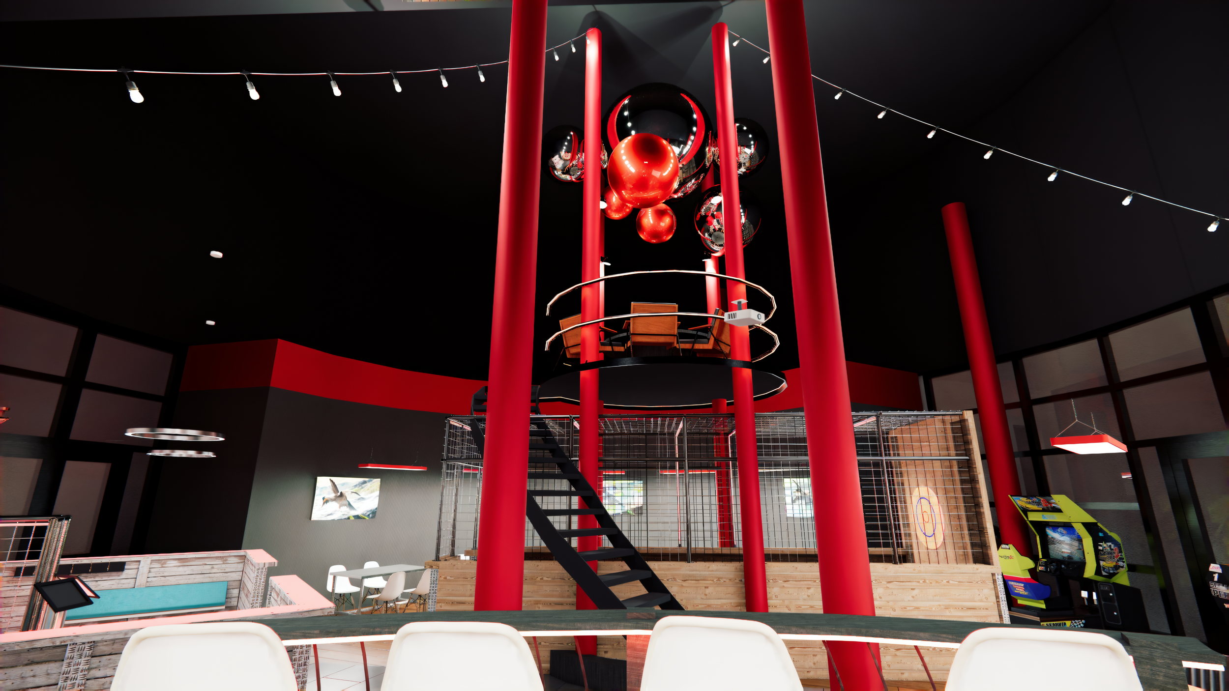 Rumble Rooms-Main Atrium