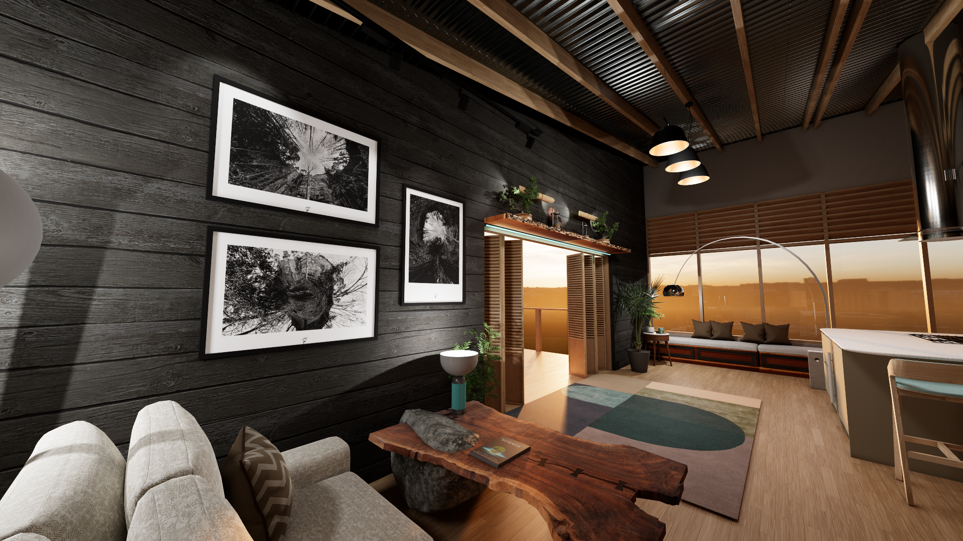 Interior (rendered in Enscape)