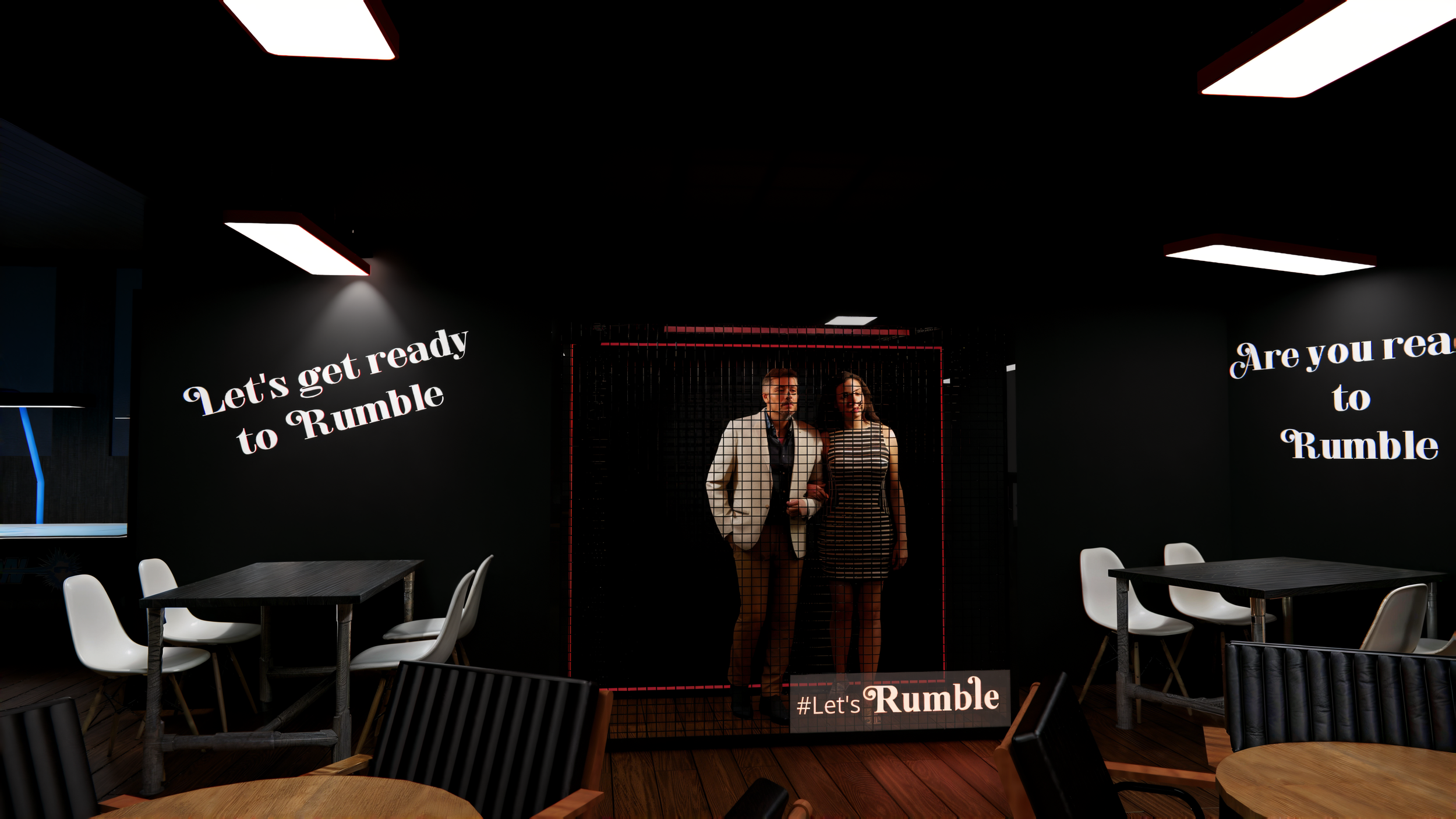 Rumble Rooms-Photo opp