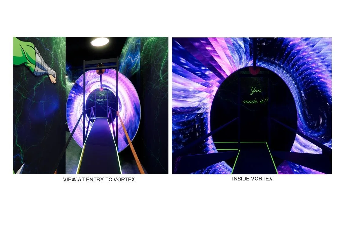 Flip Out-Vortex tunnel