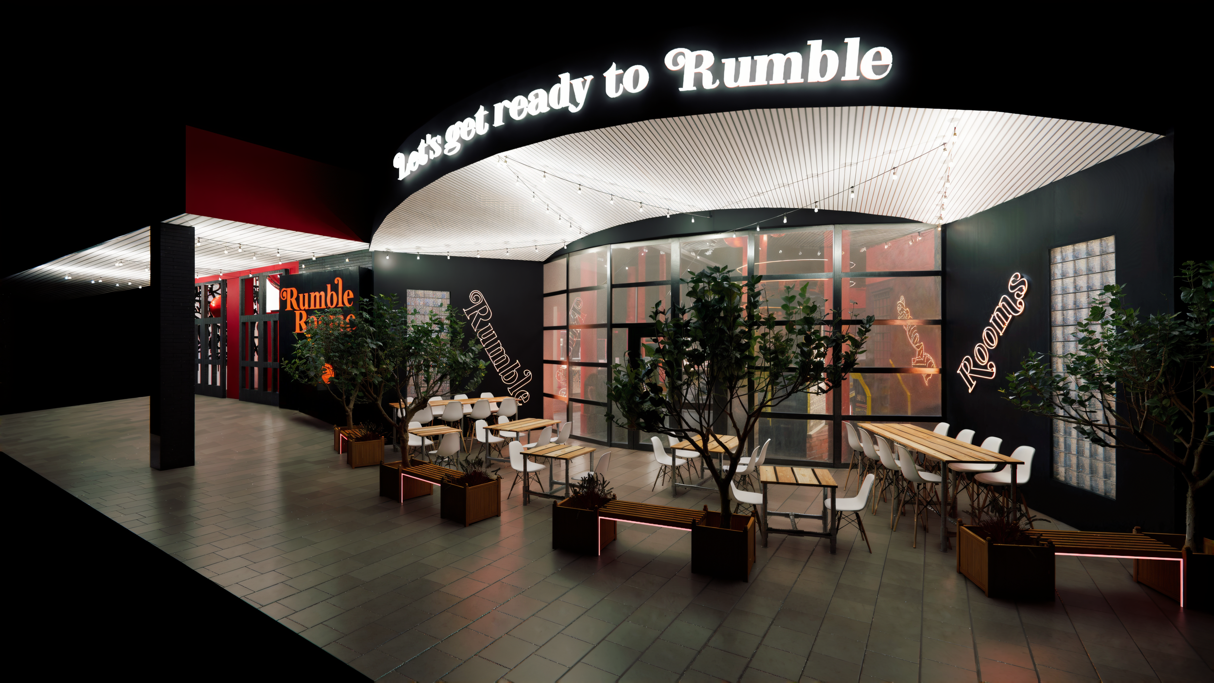 Rumble Rooms-Frontage