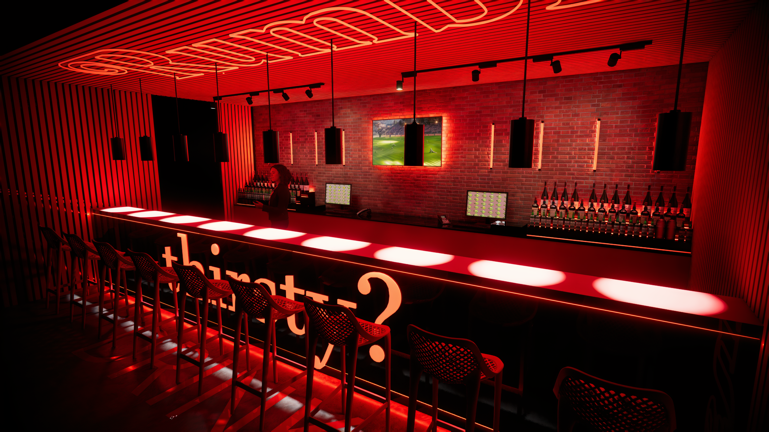 Rumble Rooms-Bar