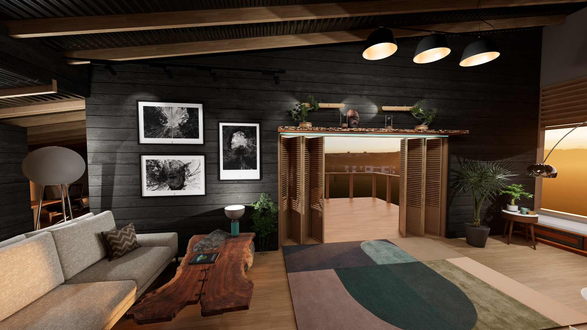 Interior (rendered in Enscape)
