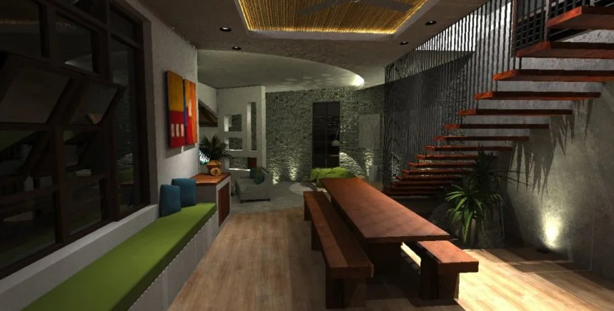 Dining & stairs to 1st FLR