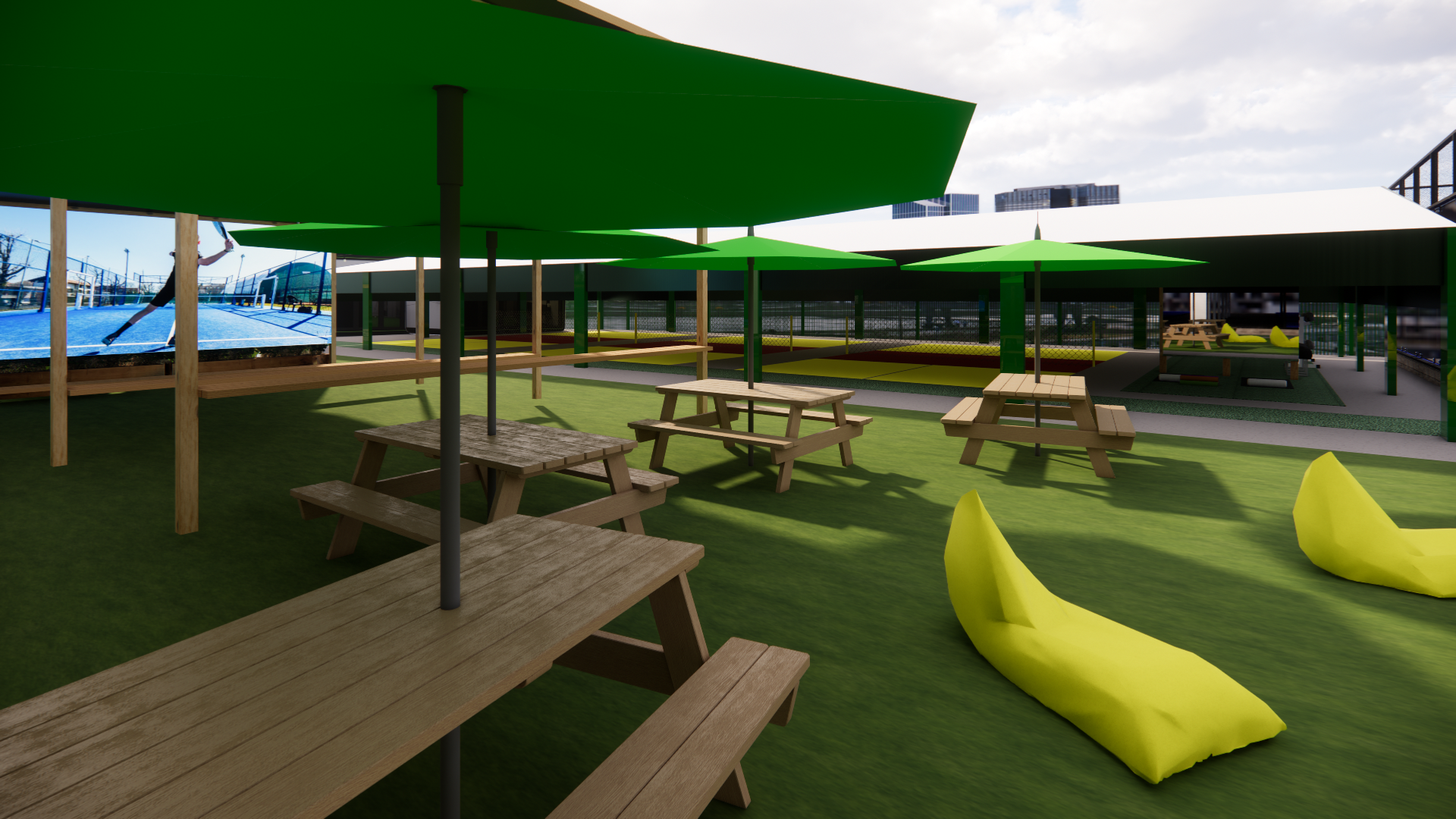 S3 Padel-Social area