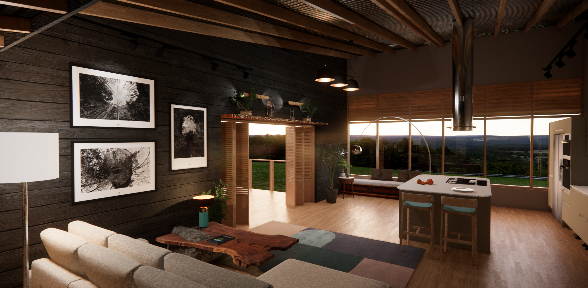 Interior (rendered in Enscape)