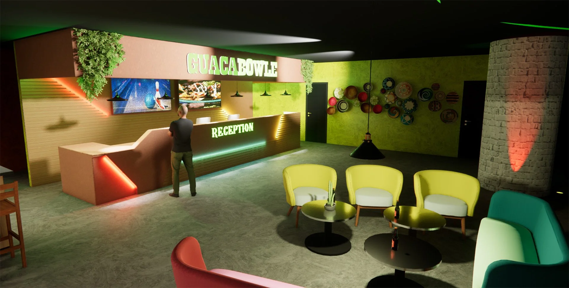 Guacabowle-Reception