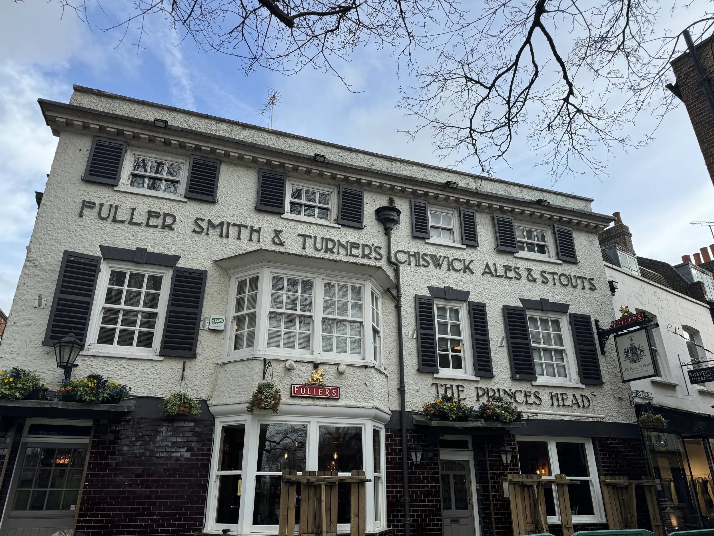 Prince's Head pub in Richmond, a Ted Lasso filming location