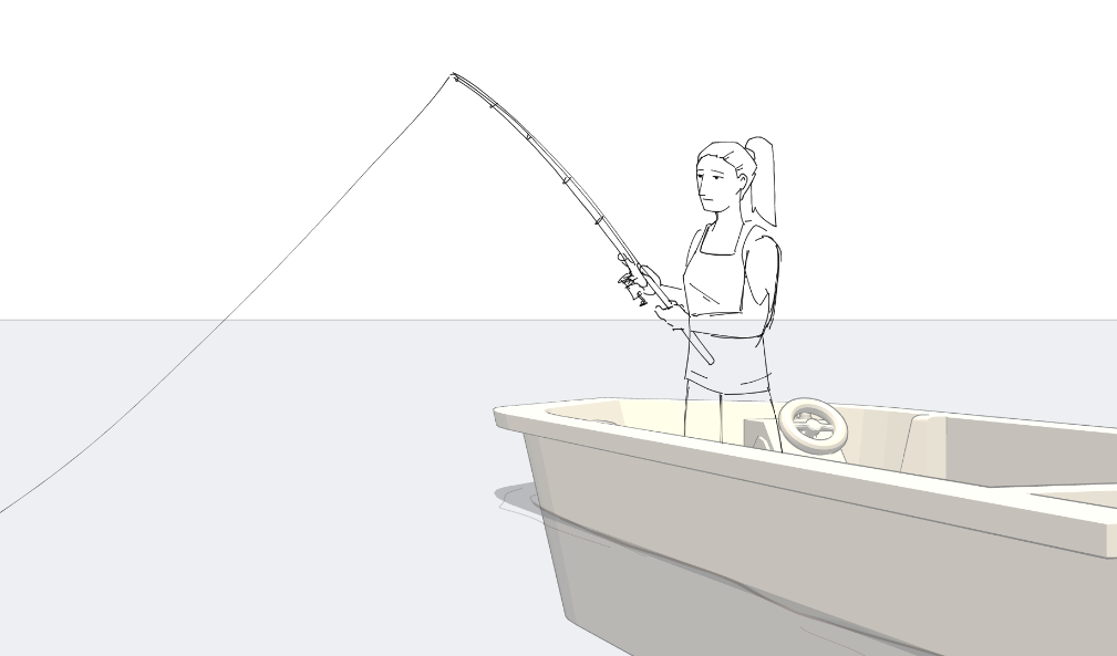 "Gone Fishing" Character Animation