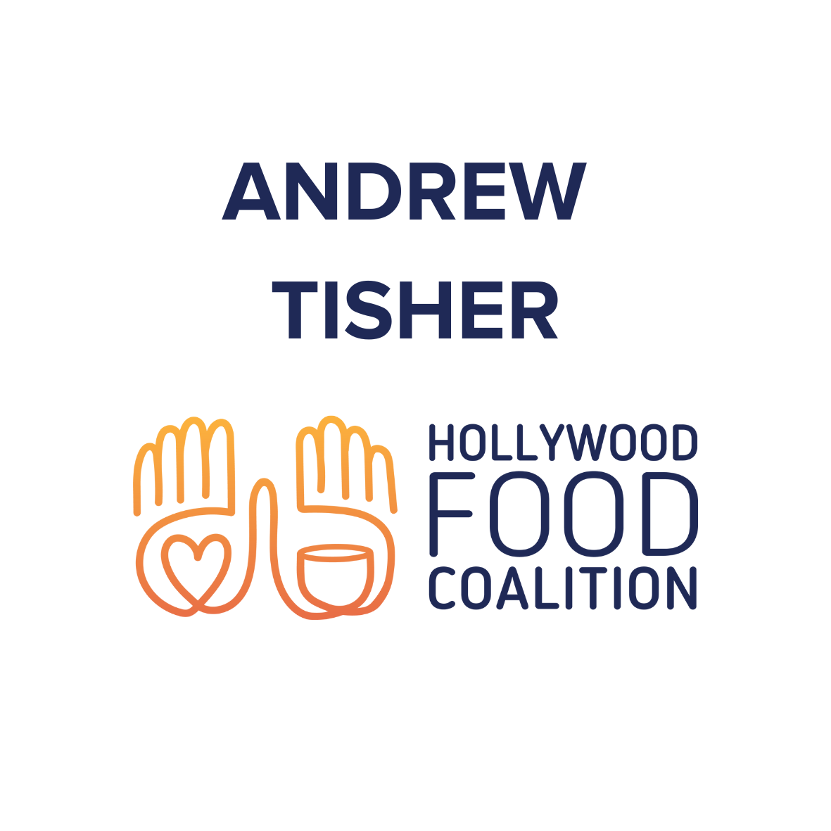 Andrew Tisher, Community Dinner Dishwasher and Kitchen Support