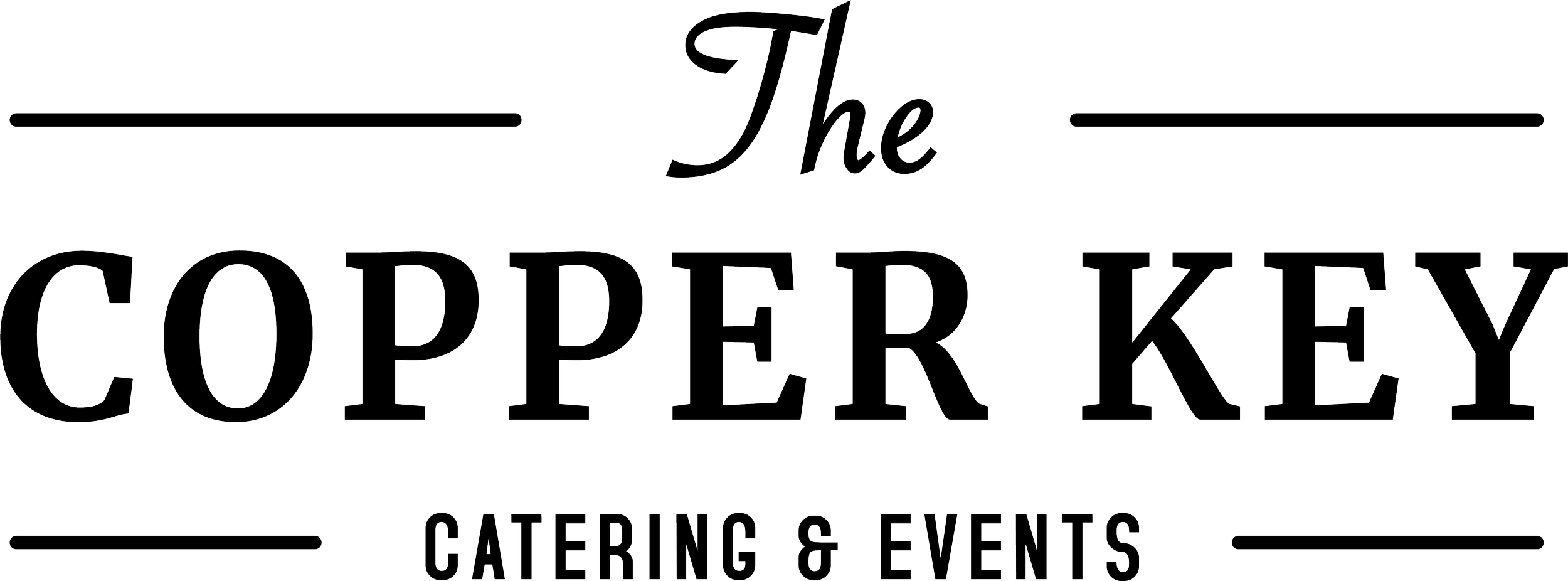 The Copper Key Catering & Events logo