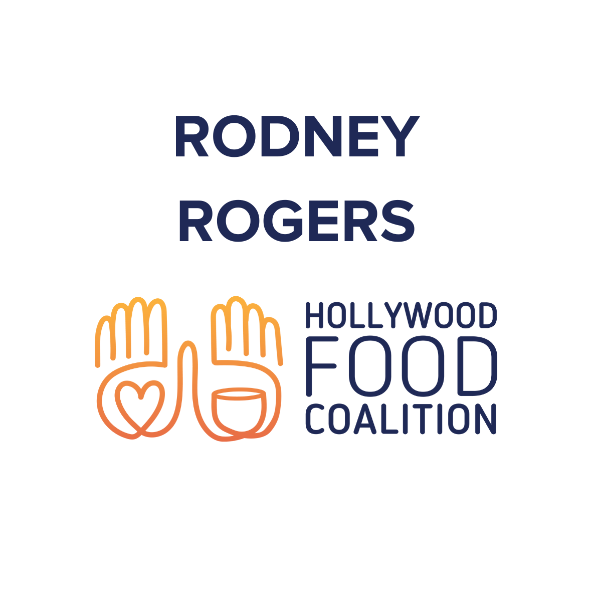 Rodney Rogers, Community Dinner Dishwasher and Kitchen Support