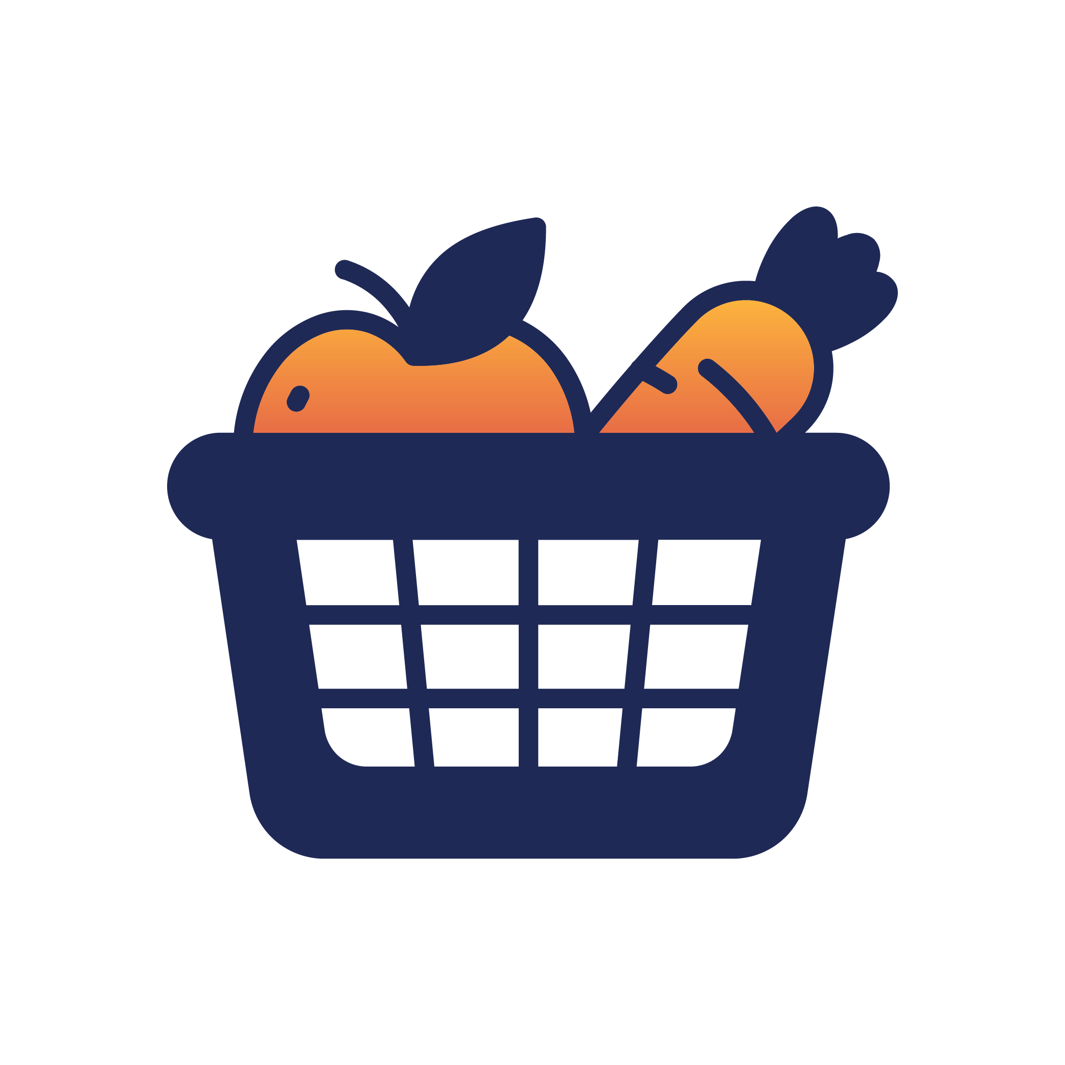 icon of food in basket
