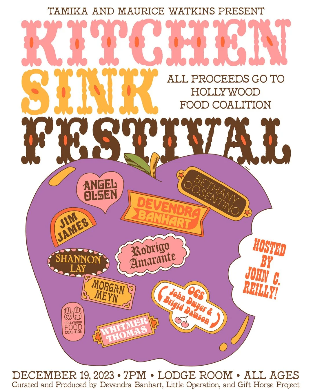 Promotional Flyer of Kitchen Sink Festival 2023