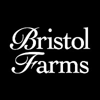 Bristol Farms logo in white on a black background