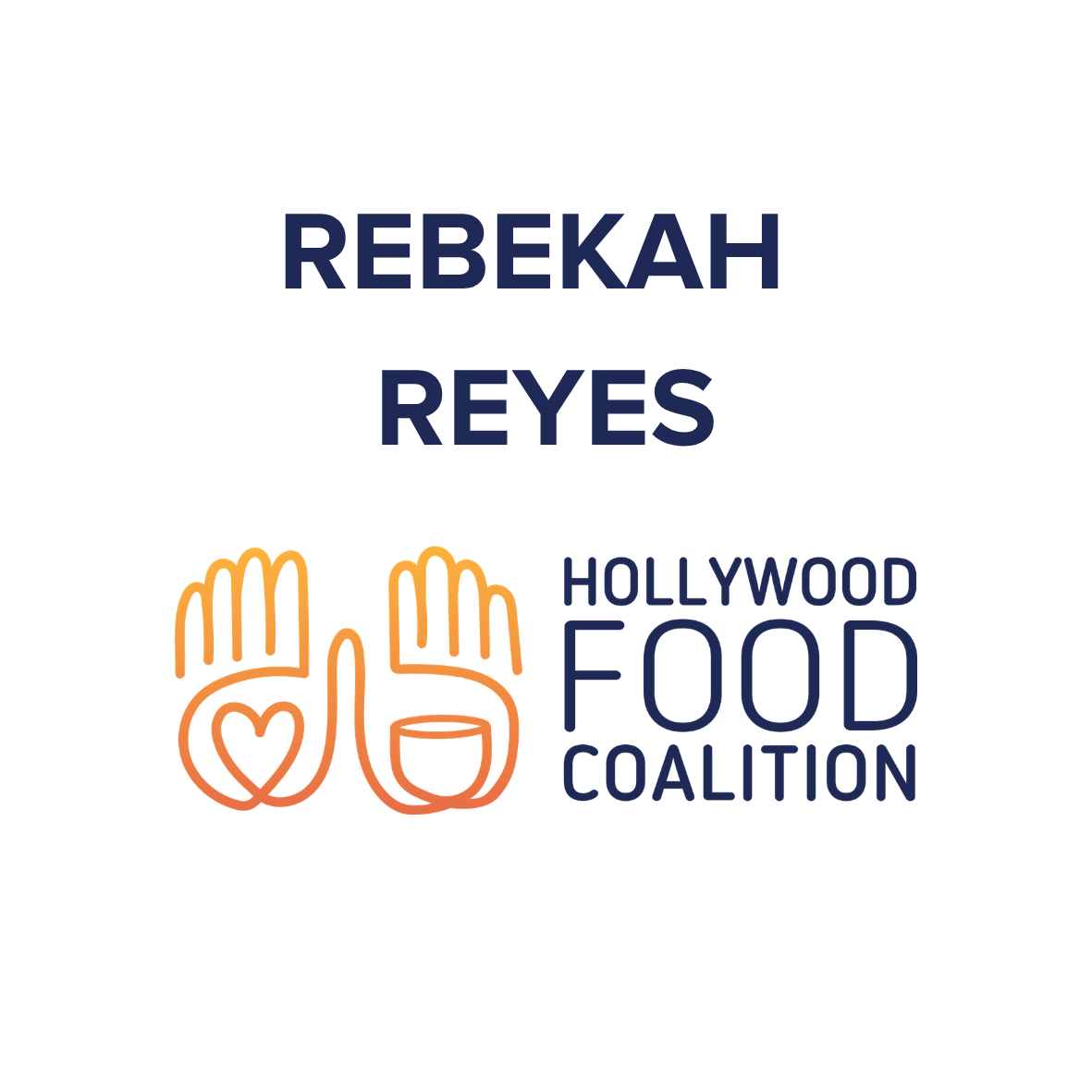 Rebekah Reyes, Community Dinner Manager