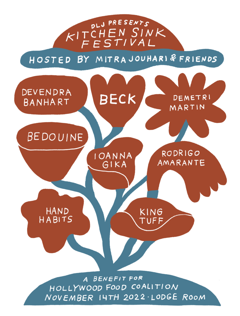 Promotional Flyer of Kitchen Sink Festival 2022