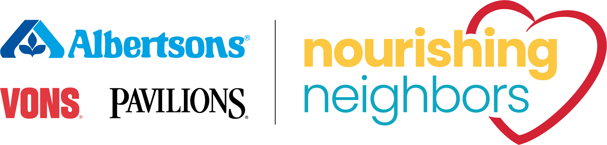 Albertsons Companies Foundation logo with a blue emblem and black handwritten-style text