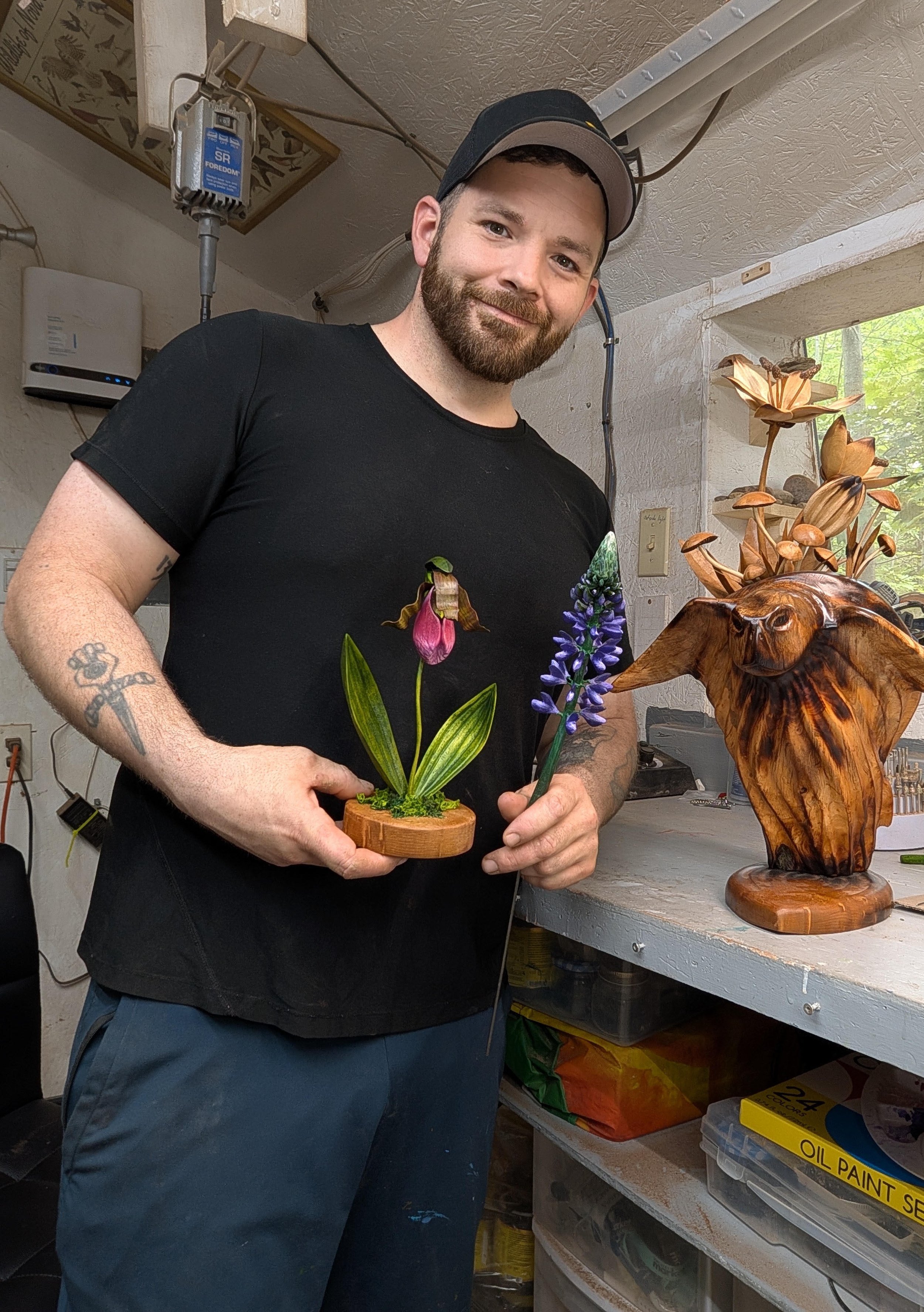 Adam McNamara Wood Sculptures