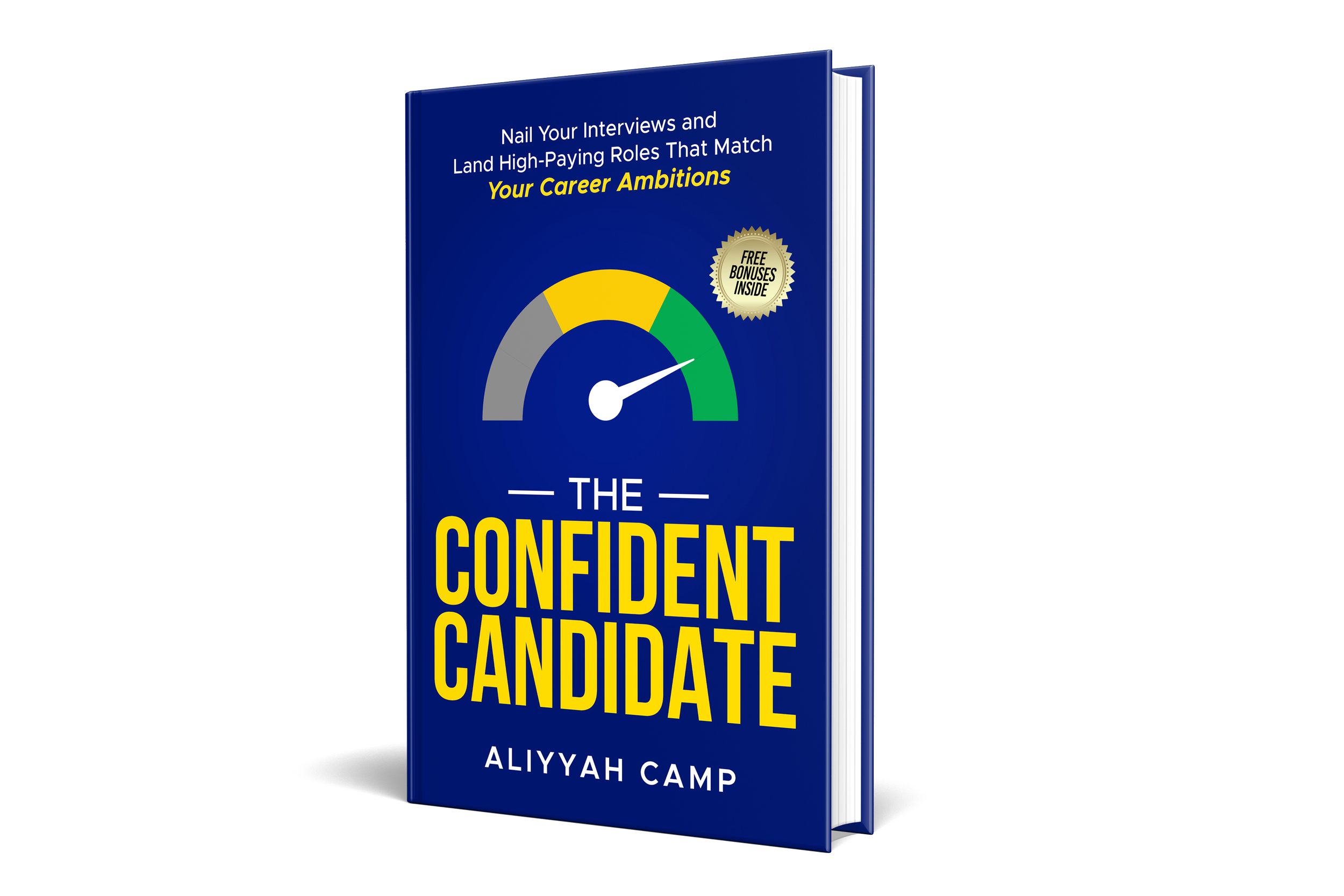 The Confident Candidate book 3D image