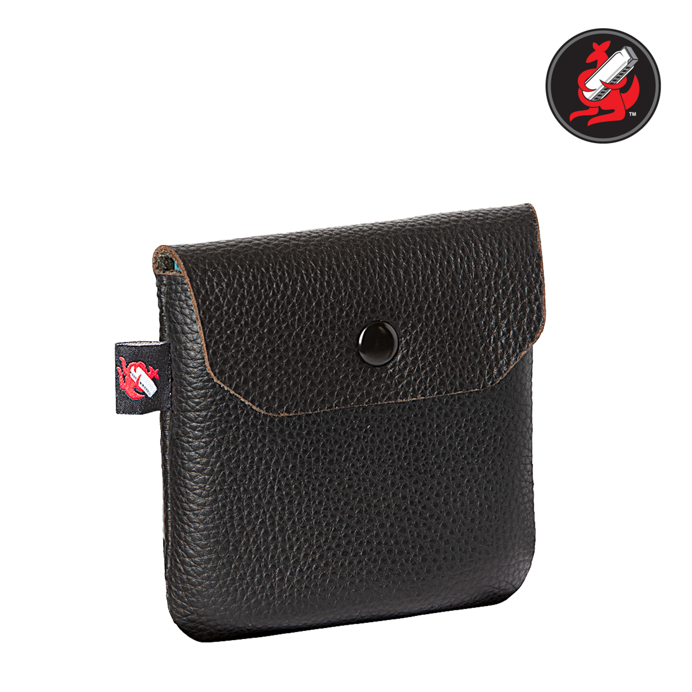 JP3 Joey Genuine Leather Pouch. Holds 3 Diatonic Blues Harmonicas.