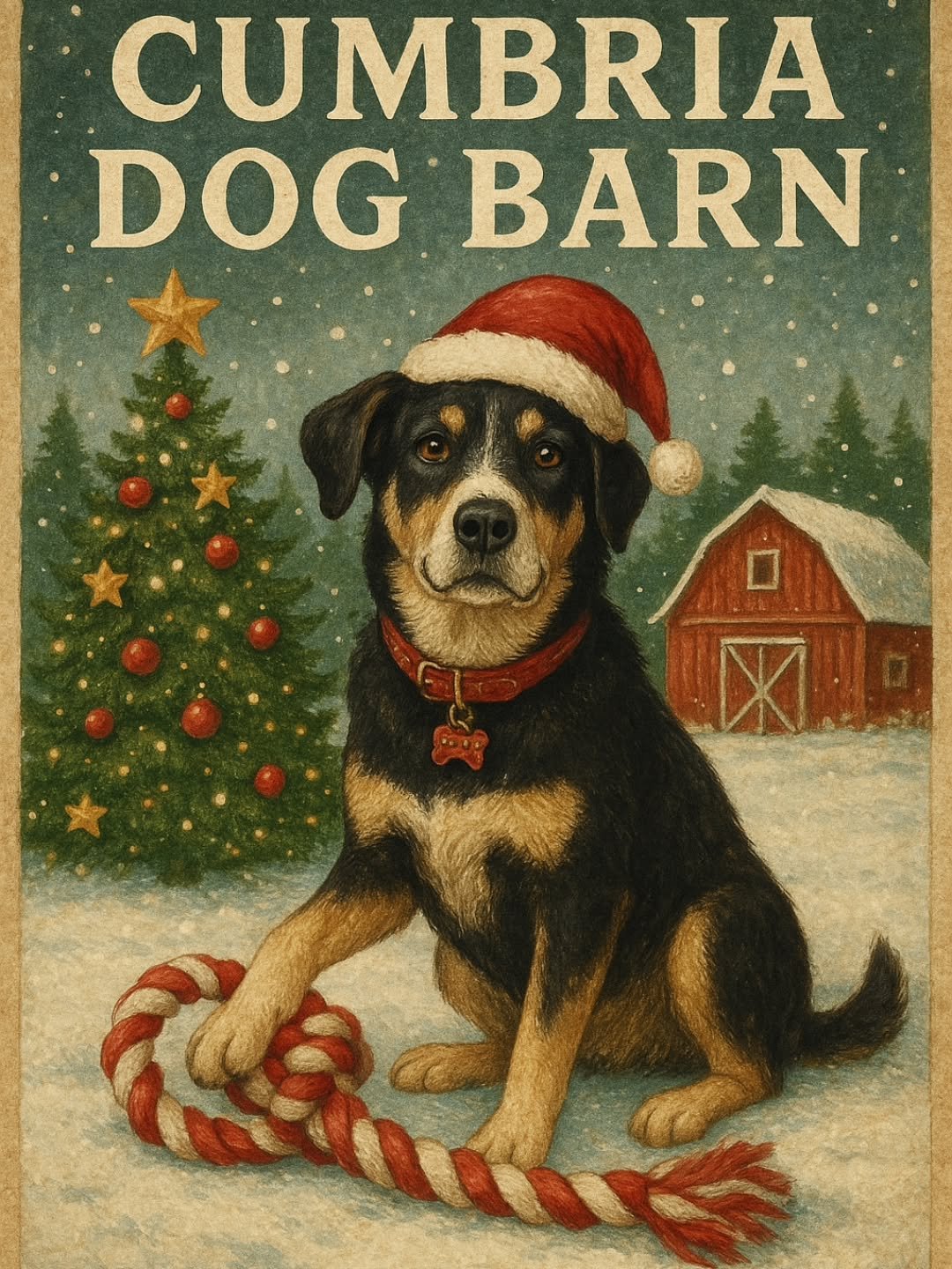 Merry Christmas from everyone at Cumbria Dog Barn. Thank you to all our customers and supporters. See you all on the other side!! Xxx

#cumbriadogbarn 
#smallbusinesssupportingsmallbusiness