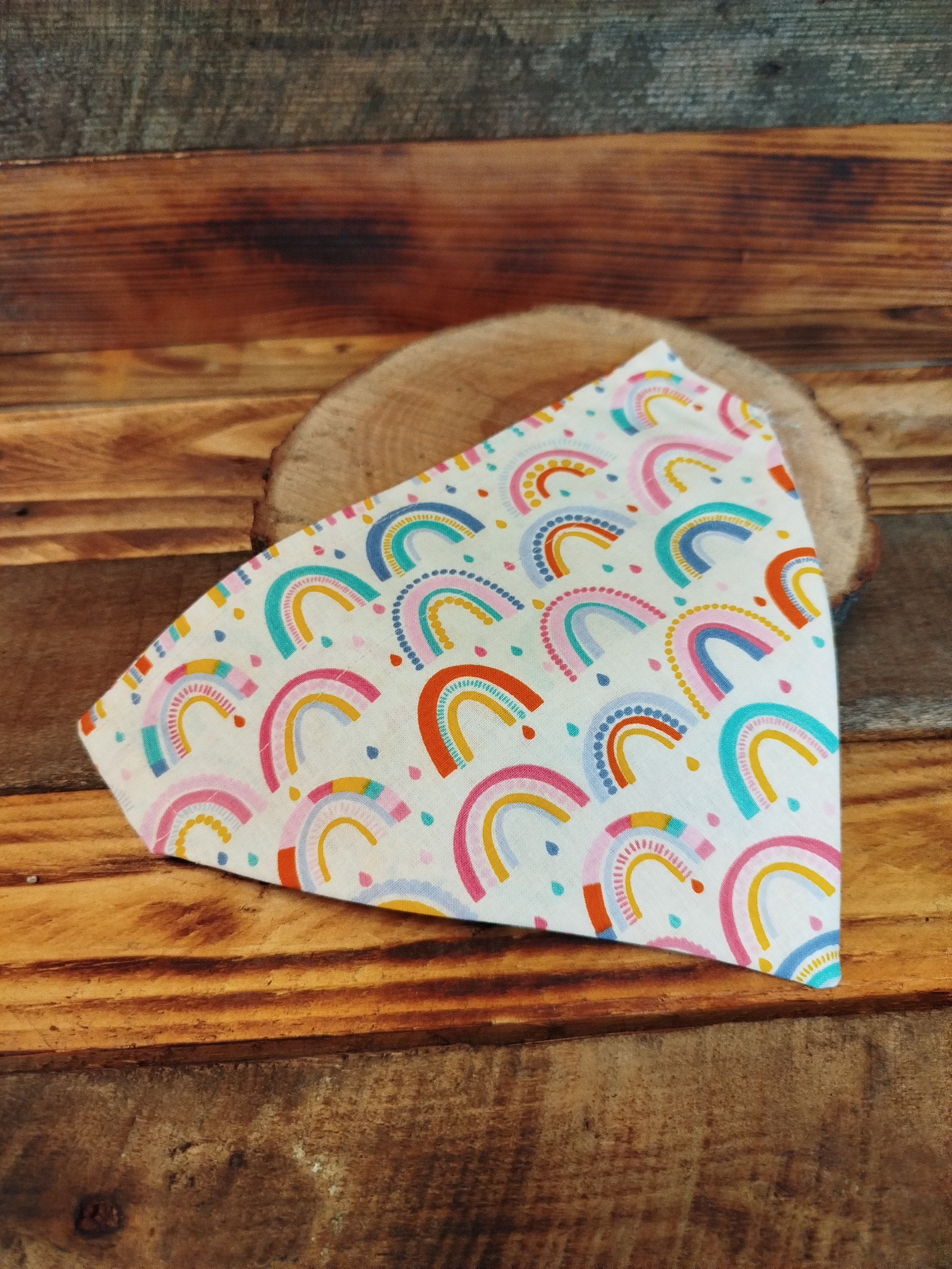 Neckerchief - Pastel rainbow