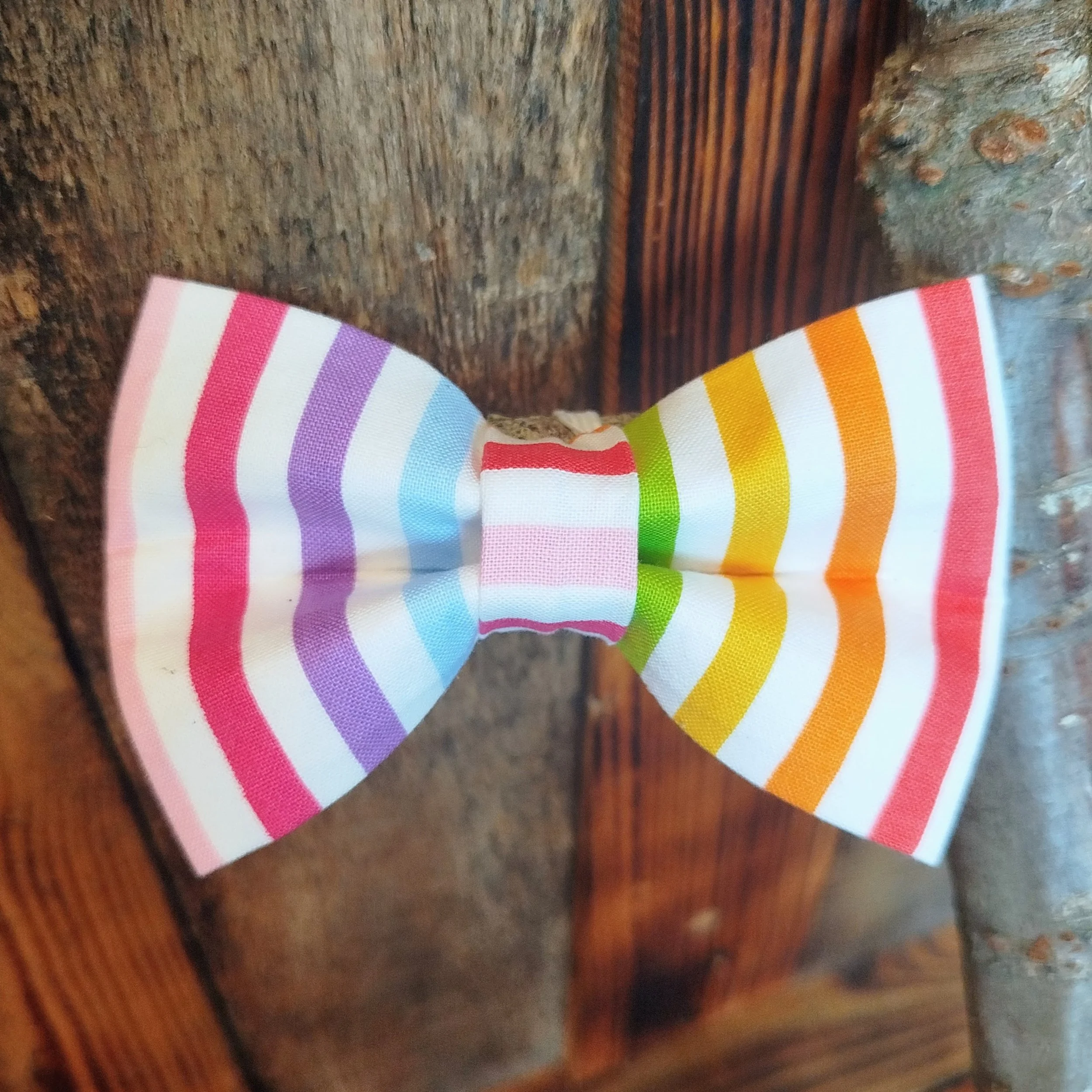 Bow Tie - Rainbow stripes