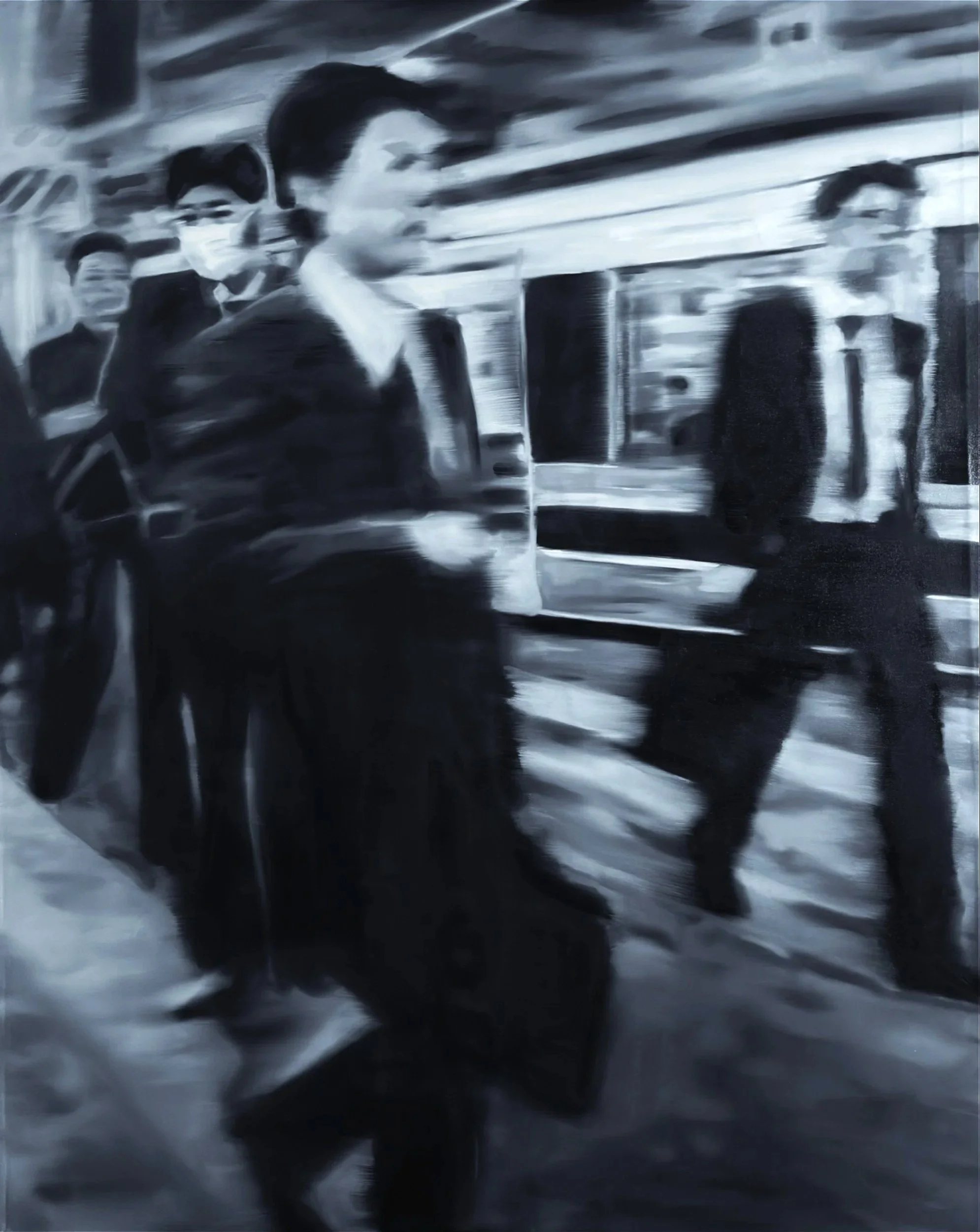Tokyo Metro. 48x60 inches. 122cmx152.4 cm. Oil on canvas. 2026