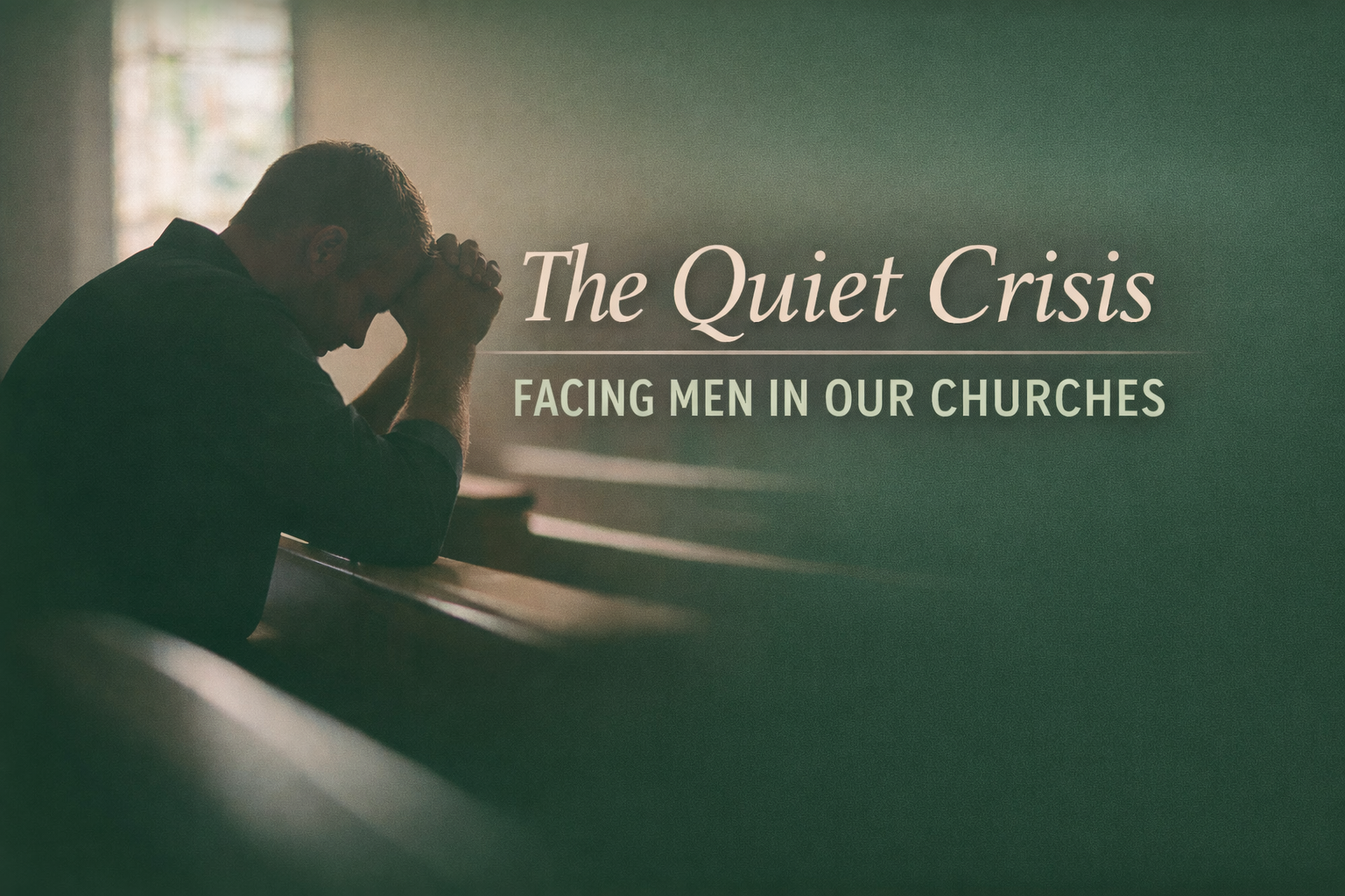 The Quiet Crisis Facing Men in Our Churches