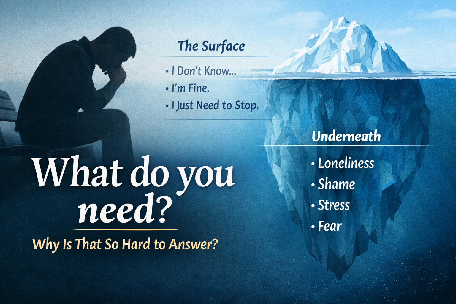 “What Do You Think You Need?”