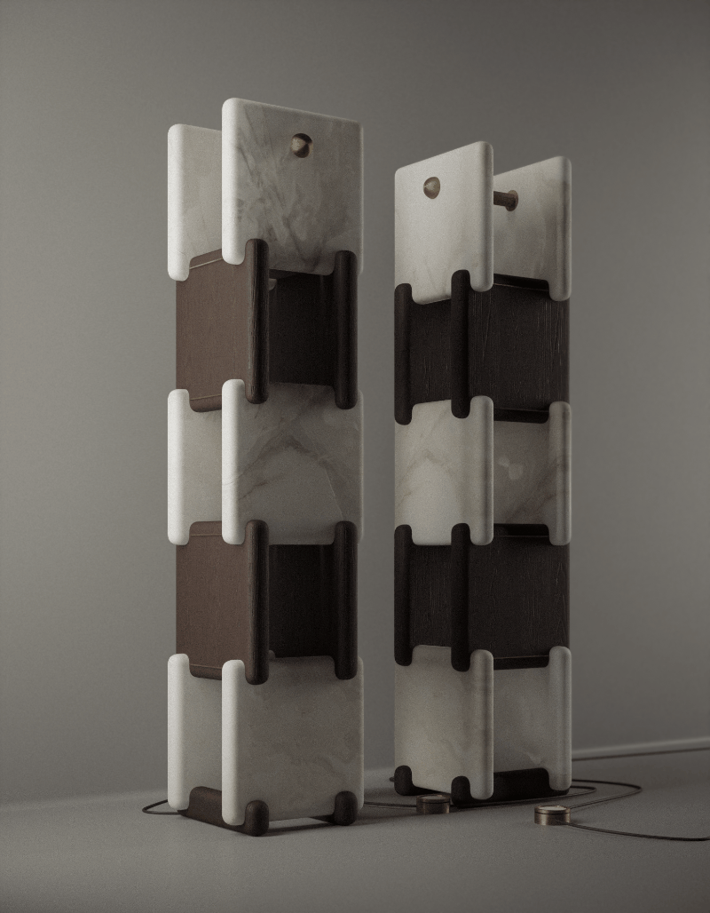 ILLUMINATED SHELF UNIT