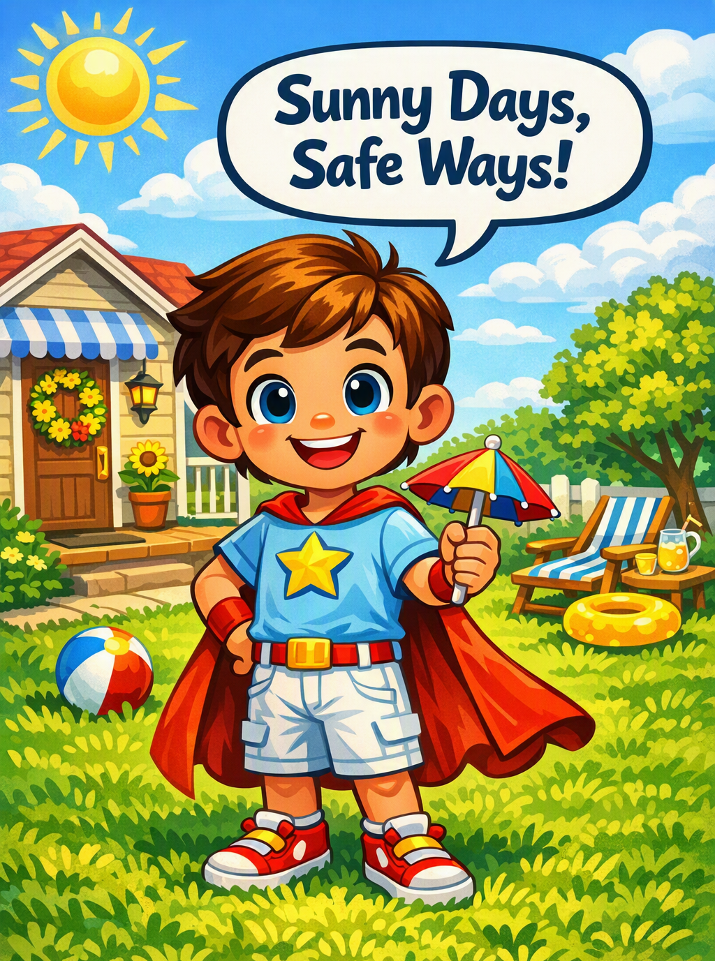 Sunny Days, Safe Ways — Let’s Heat Up Your Home Safety!