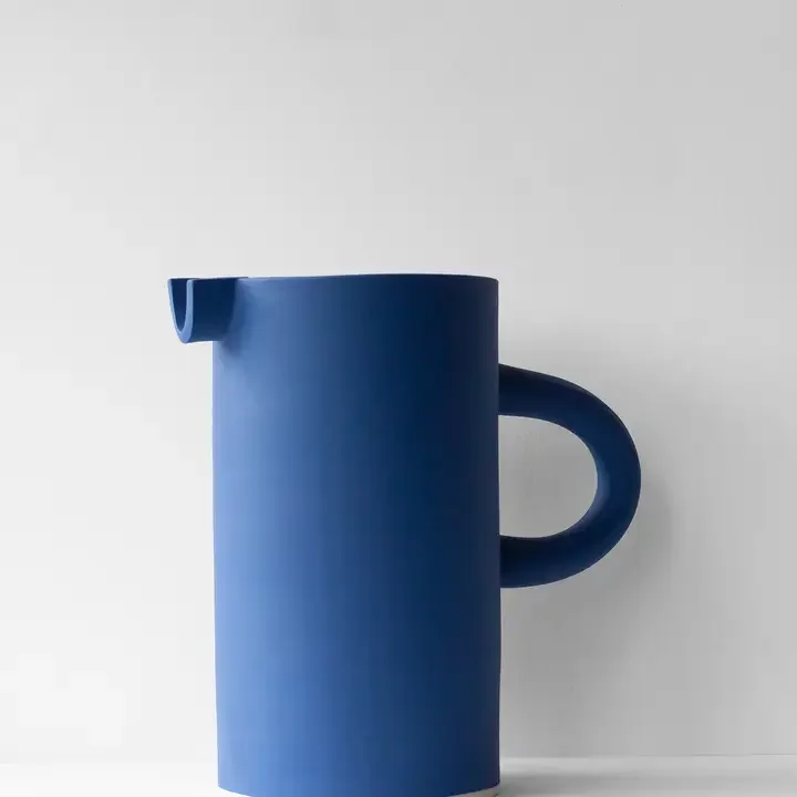 Large Pitcher - cobalt blue