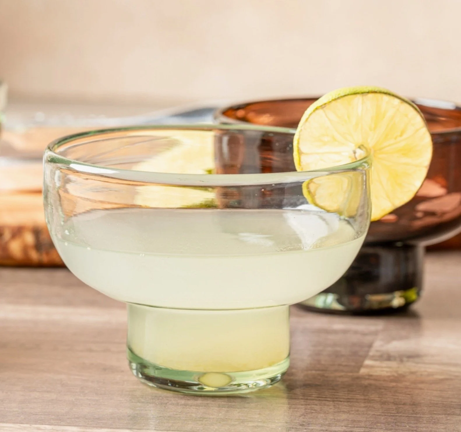 Stemless Margarita Glassware