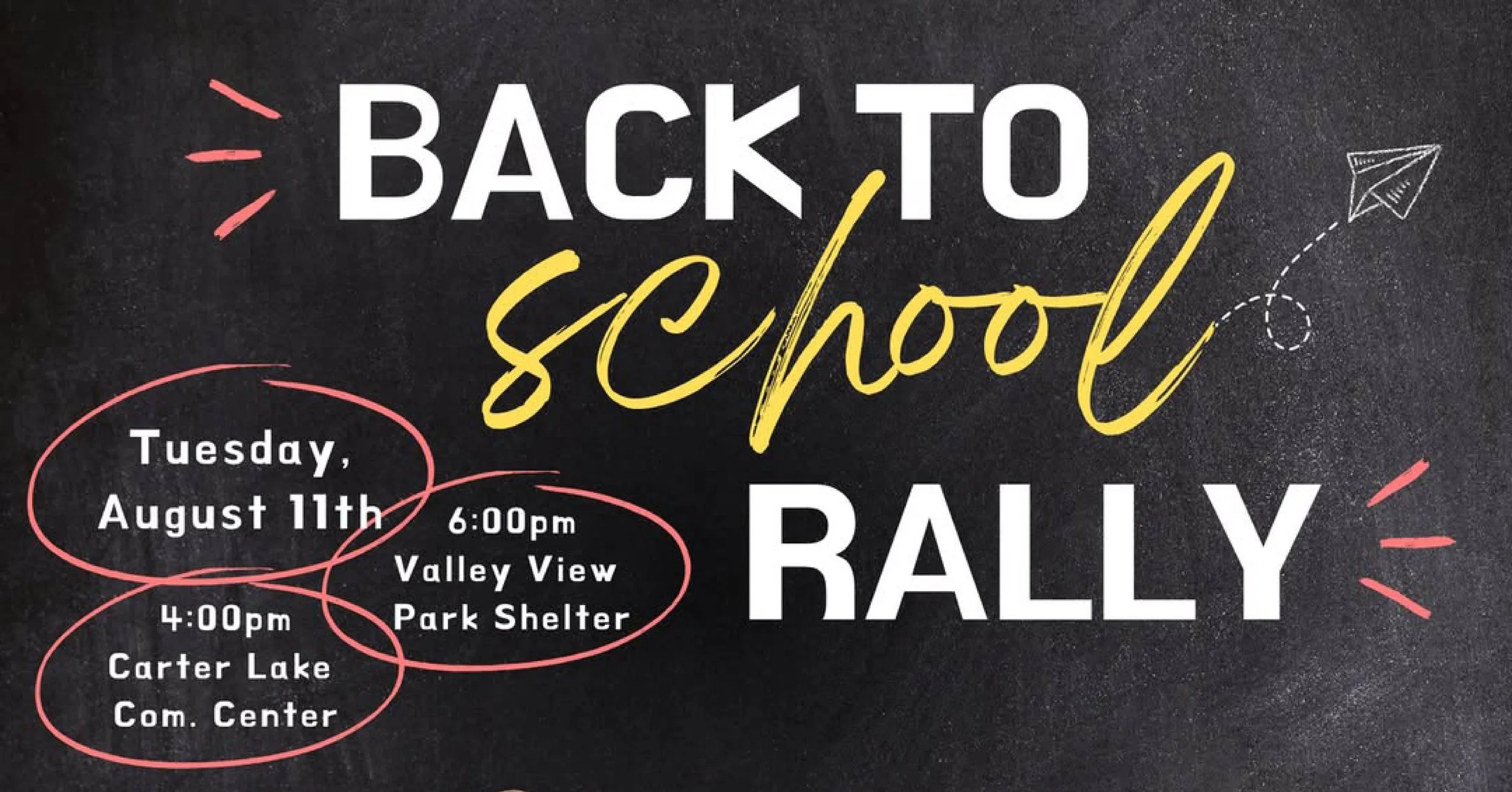 Back to School Rally