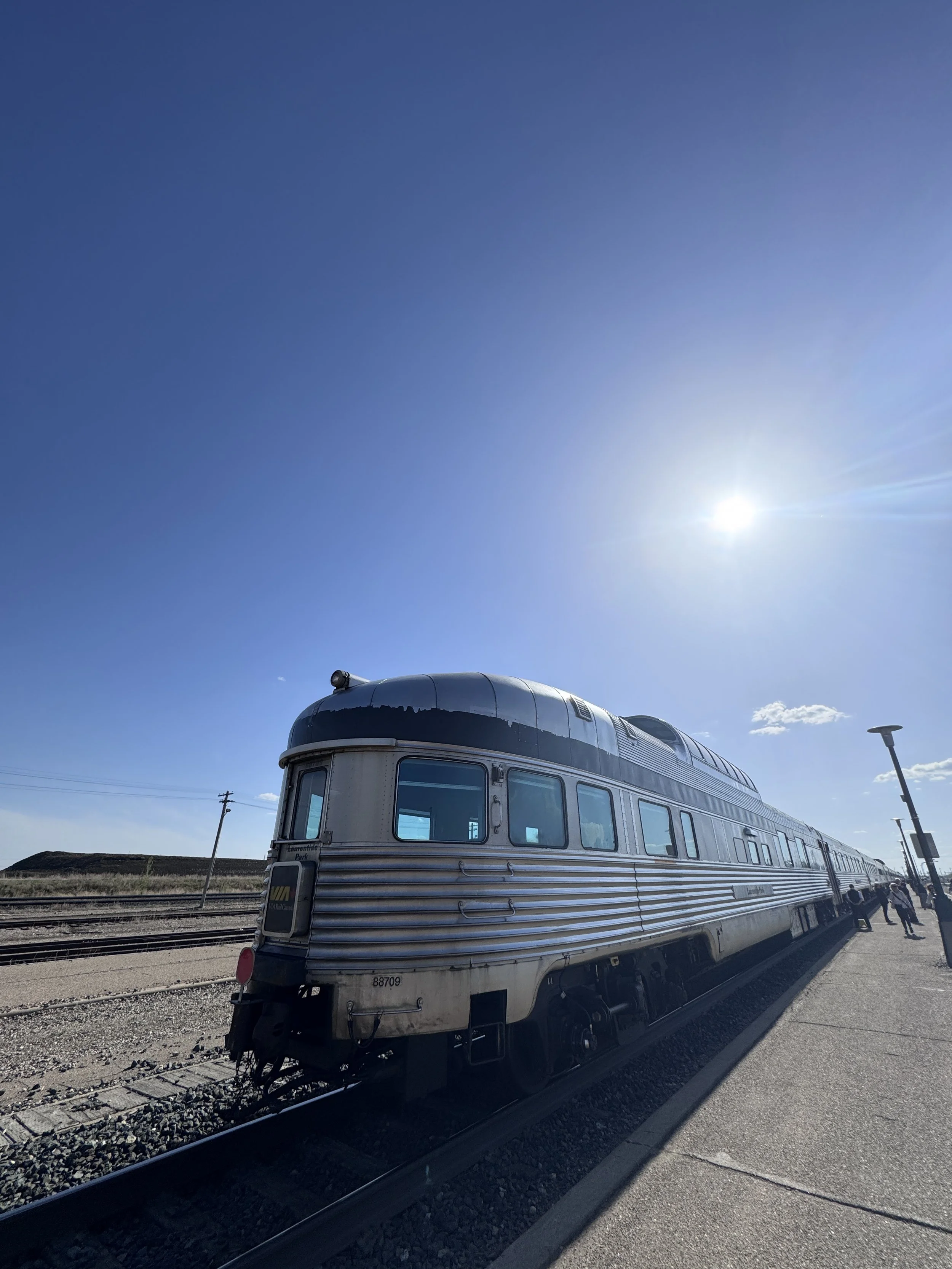 The Canadian - End of the train view.JPG