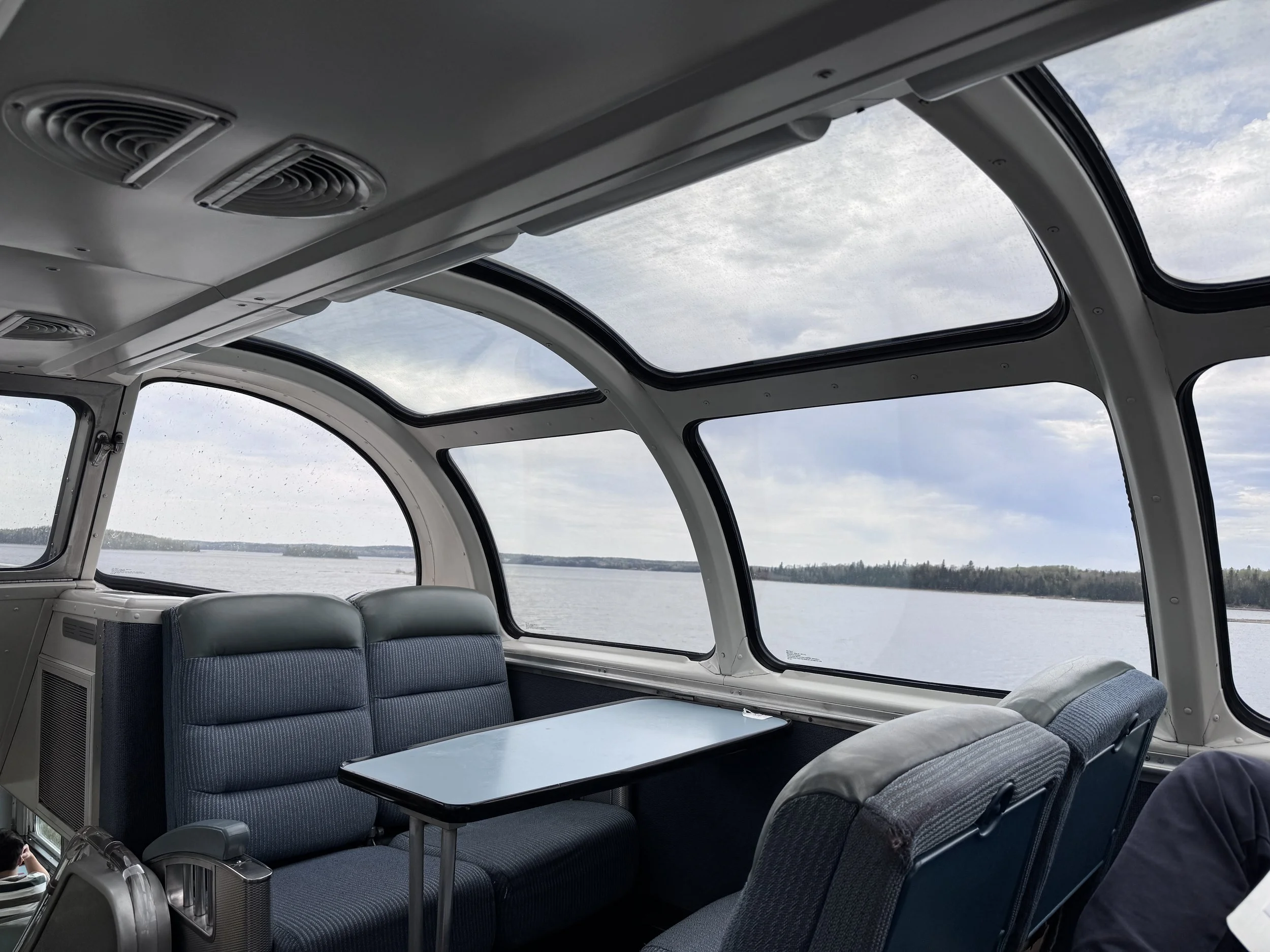 The Canadian - View from Dome - Ontario lake.JPG