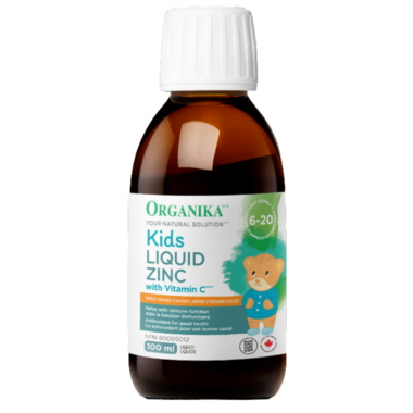 Organika Kids Liquid Zinc with Vitamin C Amber Bottle.png