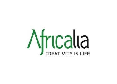 Logo for Africalla with the tagline "Creativity is Life"