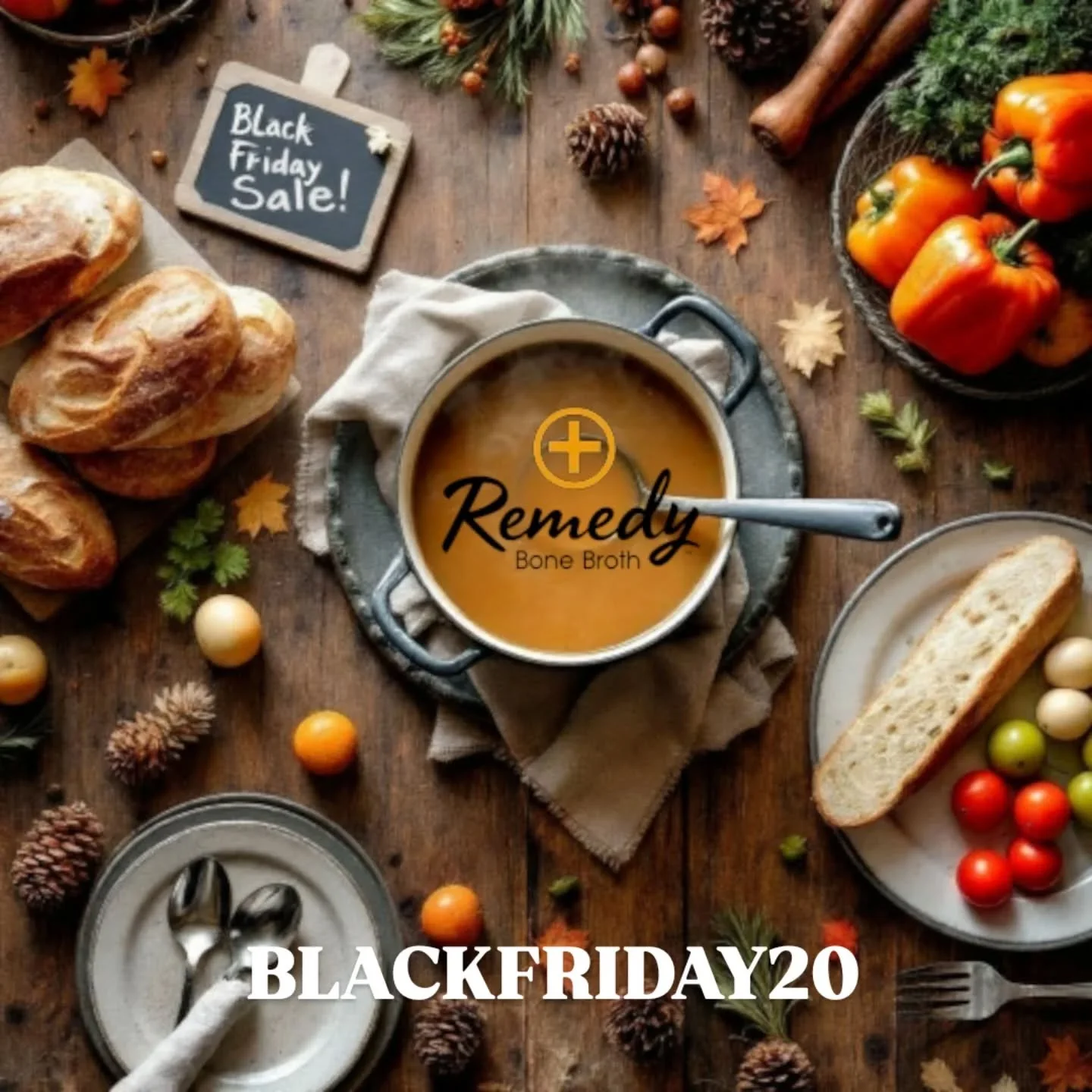 🎉🖤 Black Friday? More like "Why Are We All Fighting Over Stuff Day!" 🖤🎉

At Remedy Bone Broth, we&rsquo;ve got mixed feelings about this shopping frenzy, but hey, who are we to resist a good deal? So, we&rsquo;re jumping in with our own